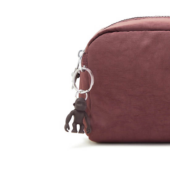 Kipling Gleam Pouch Handbag Mahogany | AU 1267TC